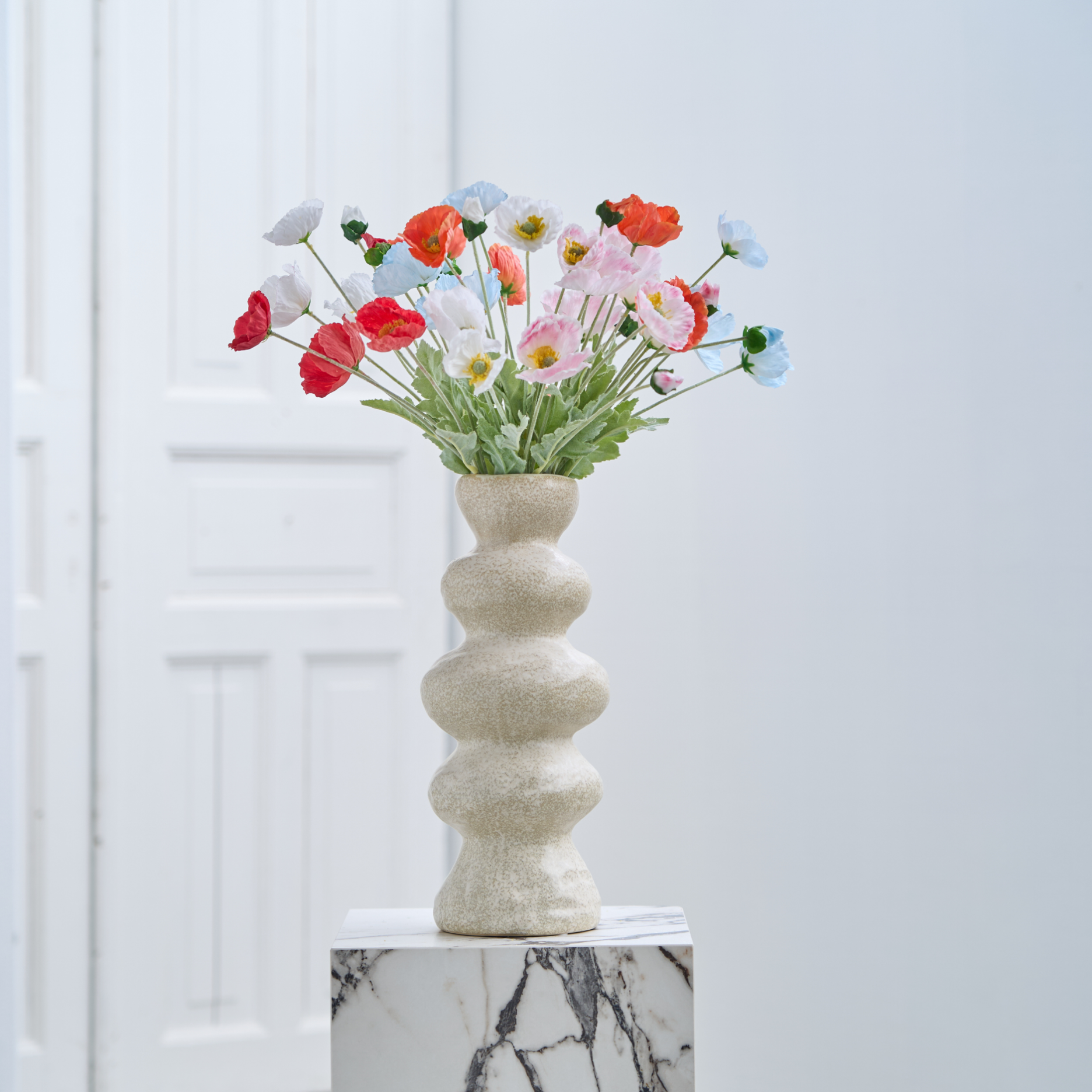 Künstliche Mohnblume